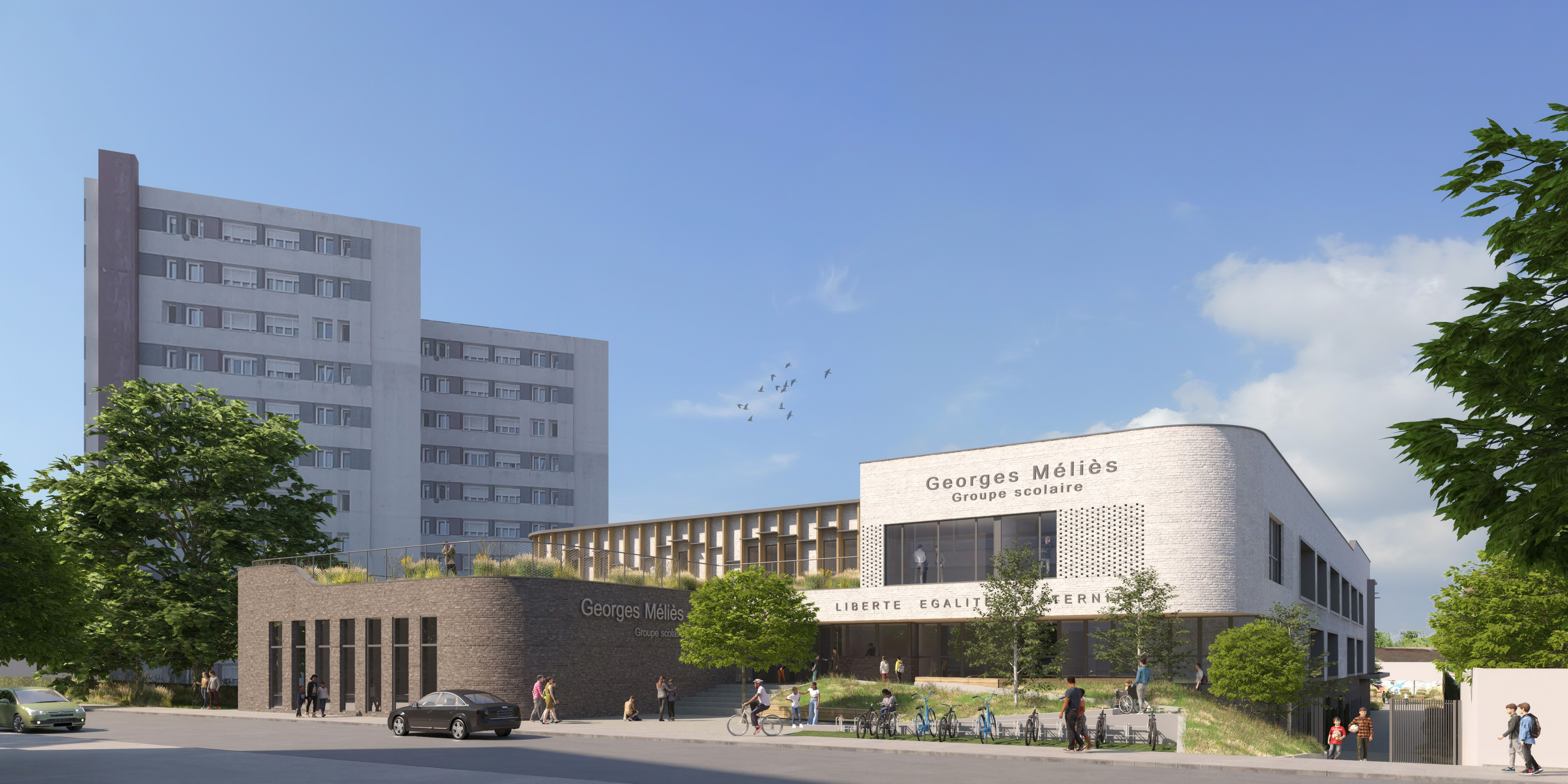 Groupe scolaire Méliès — Montreuil (93)
