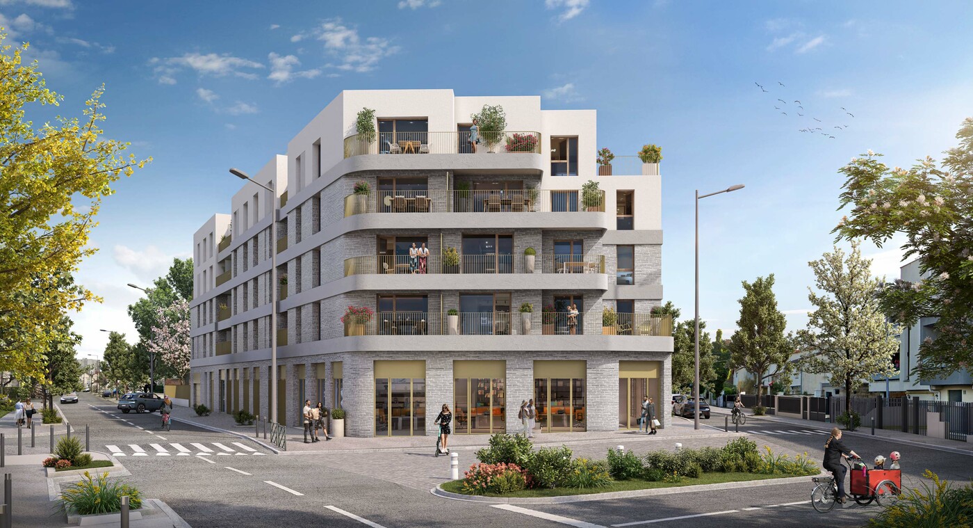 55 logements + commerces — Stains (93)
