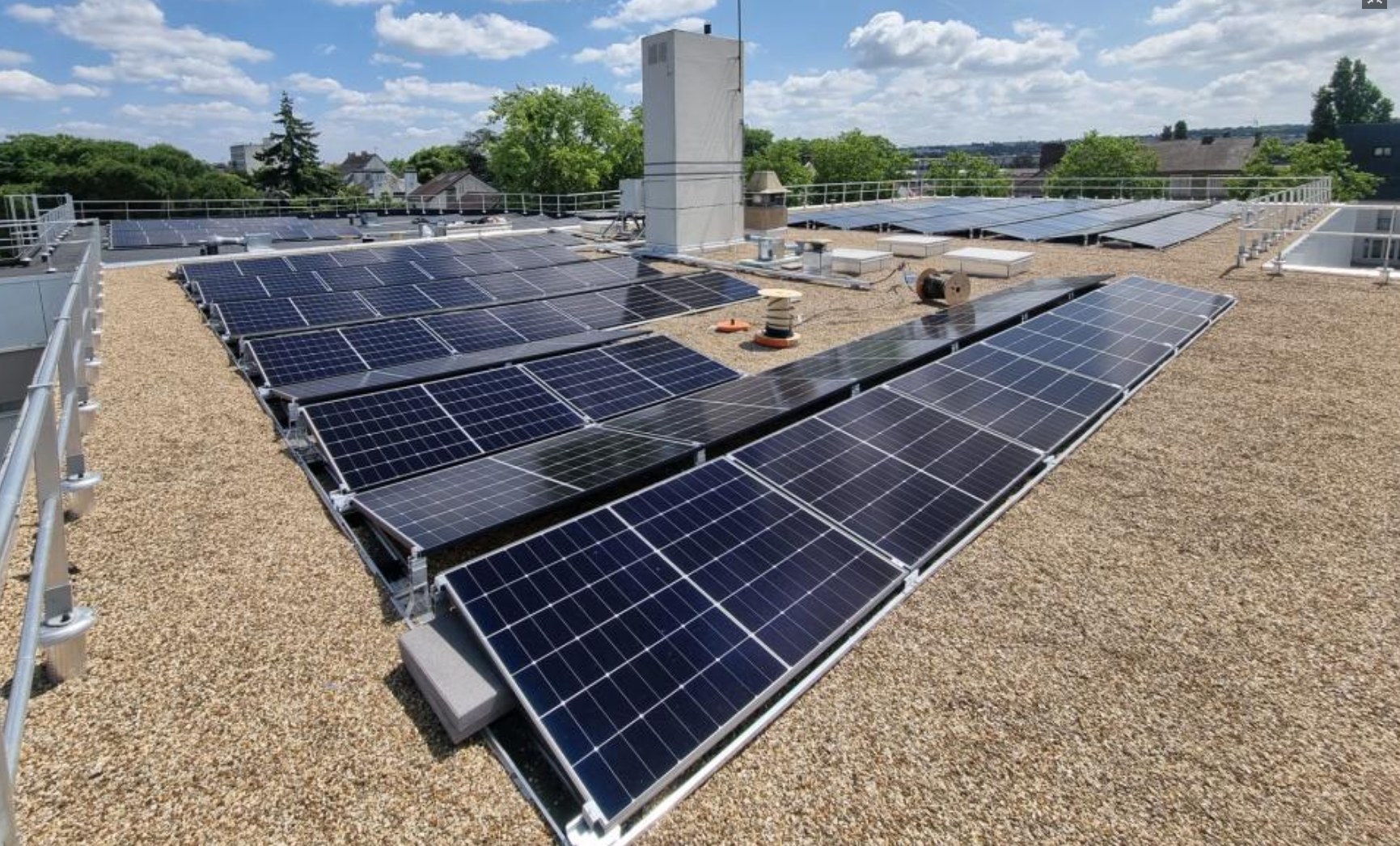 Toiture photovoltaïque Agora — Mantes-la-Jolie (78)